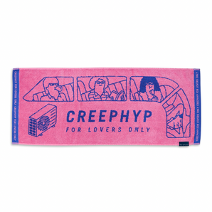 (已完售)【編號026】| CreepHyp (クリープハイプ) | 夏日假期雙面毛巾（粉）