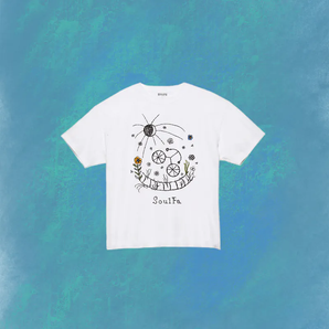 【編號075】| SoulFa 靈魂沙發 | 遲到的T恤（手工刺繡版）