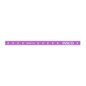 【035】| P!SCO | 雷霆之愛手環（細紫）