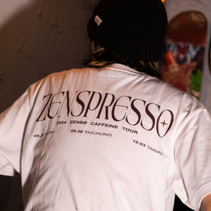 【編號231】| 禪波ZENBØ | ZENSPRESSO TOUR T-SHIRT（白）