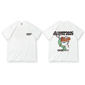 (預購)(現場取貨) - 浪人祭 Vagabond Fest. | 2025 浪人祭 X OVERPRINT 擔仔麵 T-shirt（白）