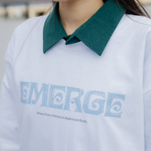 (預購結束) - 浮現祭 EMERGE FEST 2026｜LINE UP  短Tee（白）