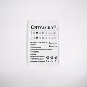 【2025 JAM JAM ASIA】李晉瑋 G.WeiLee｜2nd Album《弗力Chivalry》｜紋身貼紙