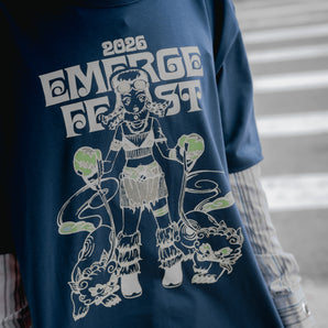 (預購結束) - 浮現祭 EMERGE FEST 2026｜神犬少女  短Tee