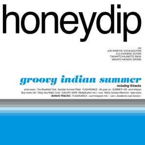 【2025 野人祭】honeydip｜groovy indian summer -Remastered- (CD)｜CD