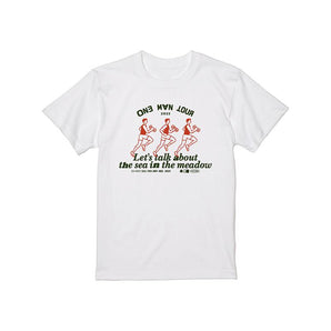 【112】| 眞名子新 | Health Tee (white)