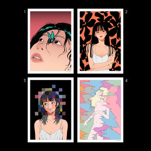 colaka | A4插畫小海報✦4款