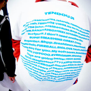 【編號076】| TENDOUJI | TENDOUJI ALL SONGS T-Shirt (White)