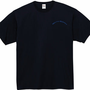 【編號177】| 荒山茉莉 Molly in Mountain | 朔 LOGO T(黑色)