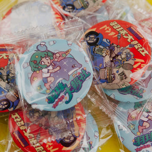 【編號103】| イルカポリス 海豚刑警 | 『別』說你『針』的愛我 PIN 紅