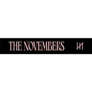 (已完售)【編號081】| The Novembers | THE NOVEMBERS Logo Towel