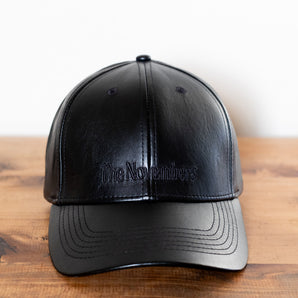 【編號085】| The Novembers | The Novembers Logo Fake leather Cap