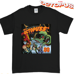 【054】| The Octopuss* | 88 shirt (Black)