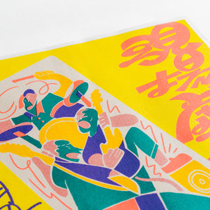 (預購) - 拍謝少年 Sorry Youth | 山盟海誓限定海報（黃）