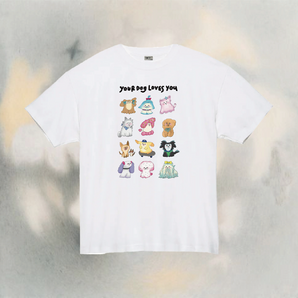 o4o.offical | o4o 你狗勾愛你 | your dog loves you tee